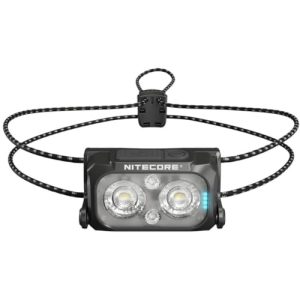 Nitecore NU25 MCT UL Stirnlampe in Schwarz mit 400 Lumen