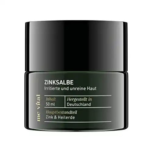 Zinksalbe McVital mit Teebaumöl 50 ml für unreine Haut und Heilerde