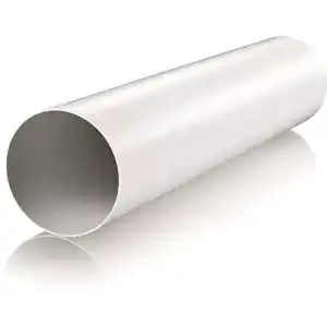 PVC-Rohr für Lüftung mit 150 mm Durchmesser und 0,5 m Länge