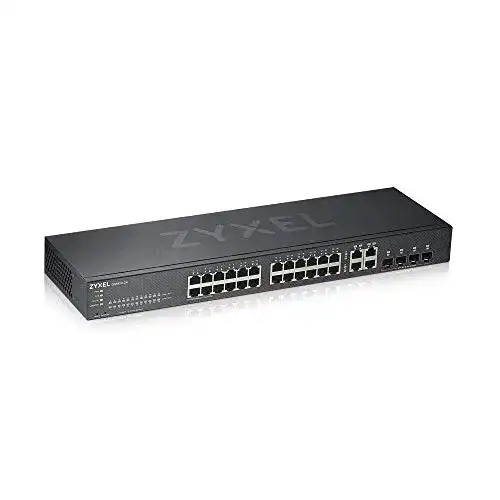 Zyxel Nebula 24-Port Gigabit Ethernet Switch mit Smart-Management