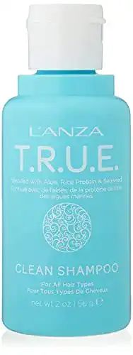 L’anza T.R.U.E. Clean Shampoo 2 oz sanfte Reinigung für gesundes Haar
