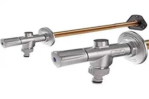 Frostsichere Außenarmatur Kemper Frosti Plus-XL DN15 für große Wandstärken