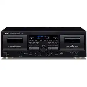 Kassettendeck Teac W-1200 Doppel-Kassettendeck für Audioaufnahmen