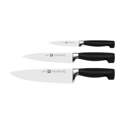 Messerset Zwilling Vier Sterne 3-teilig Spickmesser, Fleischmesser, Kochmesser