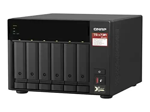 QNAP TS-673A-8G 6-Bay NAS mit AMD Ryzen V1500B Prozessor