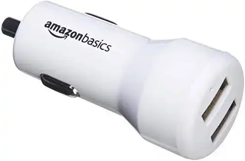 Kfz-Ladegerät von Amazon Basics für Apple- und Android-Geräte