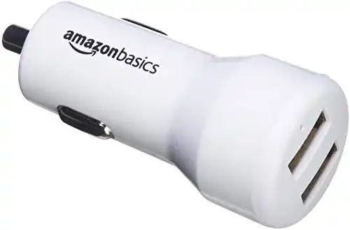 Kfz-Ladegerät von Amazon Basics für Apple- und Android-Geräte