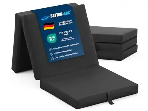Klappmatratze Betten-ABC Faltmatratze, 3-teilige Gästematratze