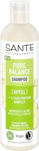 Sante Shampoo Pure Balance Apfel 250 ml Naturkosmetik für gesundes Haar