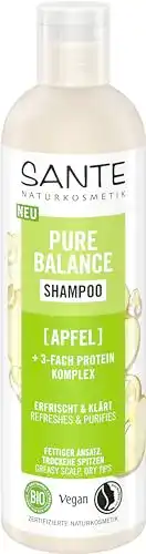 Sante Shampoo Pure Balance Apfel 250 ml Naturkosmetik für gesundes Haar