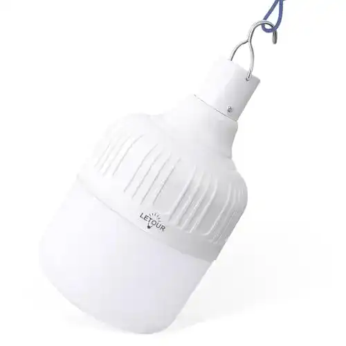 Zeltlampe LETOUR Campingleuchte mit 5000 Lumen und USB Aufladung