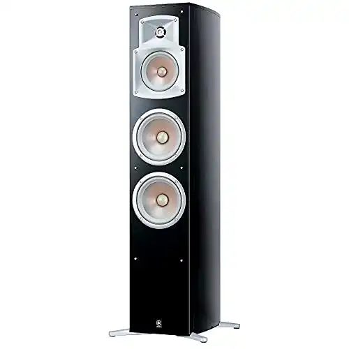 Yamaha NS 555 Standlautsprecher System in Klavierlack Schwarz