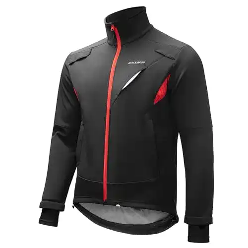 Outdoor-Jacken für Herren: ROCKBROS Winterjacke und Hose für Fahrradfahrer