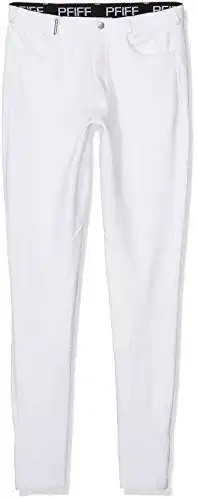 Reithose für Herren von Pfiff, Modell 744499, Farbe Weiß, Größe 48 EU