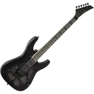 Rocktile Pro JK150-BSK E-Gitarre mit Skull-Design