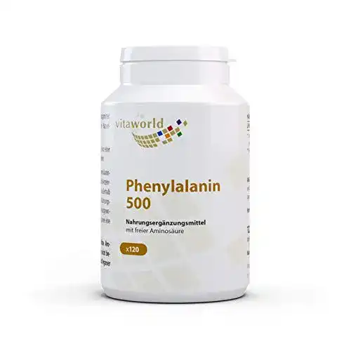 DL-Phenylalanin Vita World 500mg 120 Vegi Kapseln