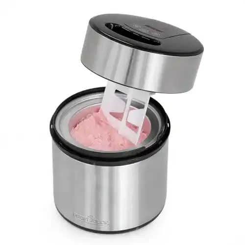 Softeismaschine ProfiCook Eismaschine für Eis und Frozen Joghurt