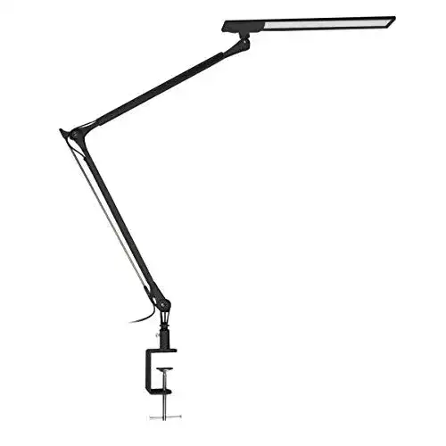 IKEA Navaris LED Schreibtischlampe aus Aluminium