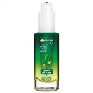 Gesichtsöl von Garnier Bio-Hanf zur nächtlichen Hautregeneration