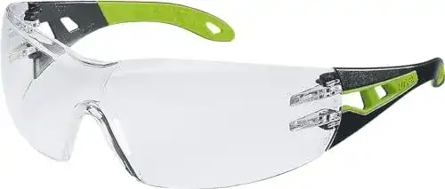 Uvex Pheos 9192225 Schutzbrille in Schwarz und Grün