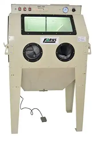 Sandstrahlkabine Farys 350L für effektives Sandstrahlen