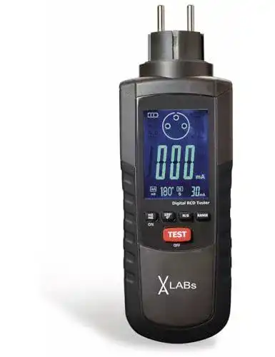 Steckdosentester VA LABs RCD-Tester und FI-Tester
