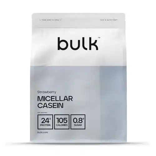 Mizellares Kasein Pulver für Sporternährung, 1 kg, Erdbeere