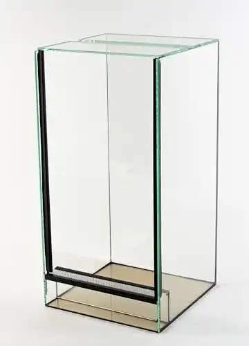 Paludarium Geckox Glasterrarium 25x25x50 cm mit Fallscheibe