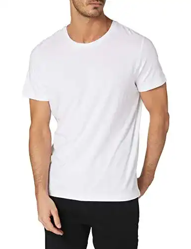 Weißes T-Shirt für Herren von s.Oliver, Modell 03.899.32.5049, Größe S EU