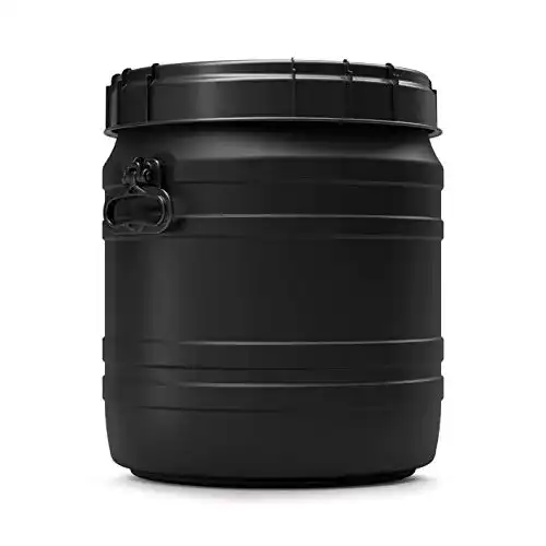 Kunststofffass Curtec mit UV-beständigem Schraubdeckel 55 Liter