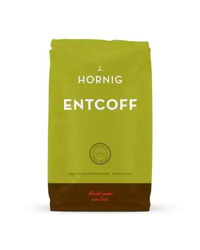 Entkoffeinierter Kaffee von J. Hornig in ganzen Bohnen, 500g