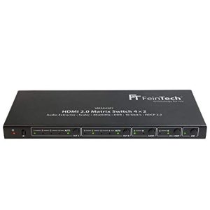 HDMI Matrix Feintech VMS04201 4×2 Switch mit Audio Extractor