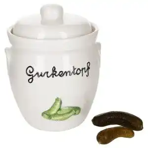 Gärtopf MamboCat Gürki mit Deckel für Sauerkraut und Gurken