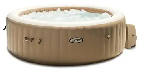 Aufblasbarer Whirlpool Intex Beige Ø 196 x 71 cm für Garten und Terrasse