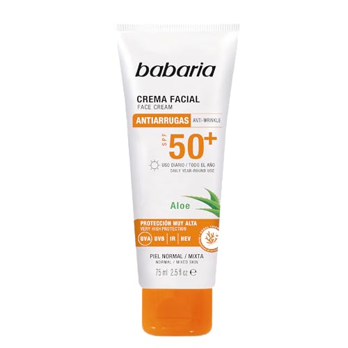 Babaria Sonnencreme Crema Facial Solar F-50+ 75 ml