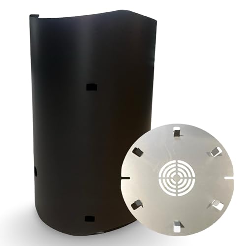 Feuertonne A. Weyck Tools mit Lüftungsregulierung aus Edelstahl
