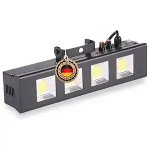 Etec Professional LED PRO Stroboskop 4×50 Watt für DJ und Events