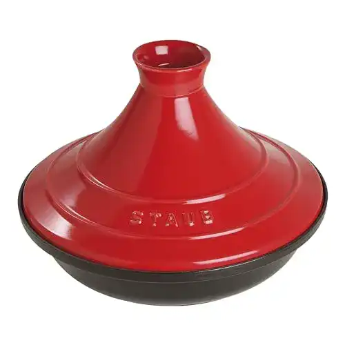Tajine STAUB 28 cm aus Gusseisen für traditionelle marokkanische Küche
