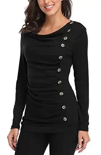 Pullover Damen Miss Moly Langarmshirt Tunika