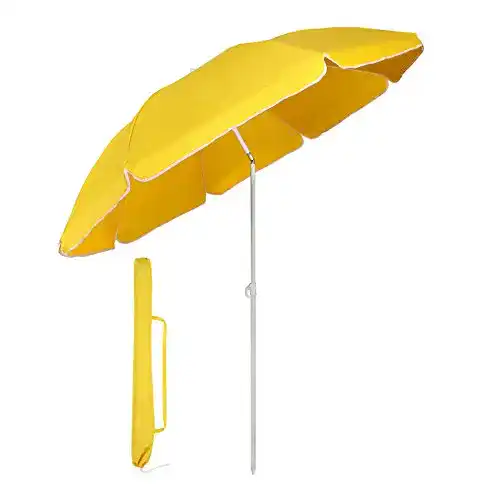 Sonnenschirm Sekey 160 cm für Strand und Garten