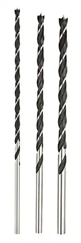 Holzbohrer Set kwb 3-teilig, Länge 250 mm, Durchmesser 6 mm, 8 mm, 10 mm