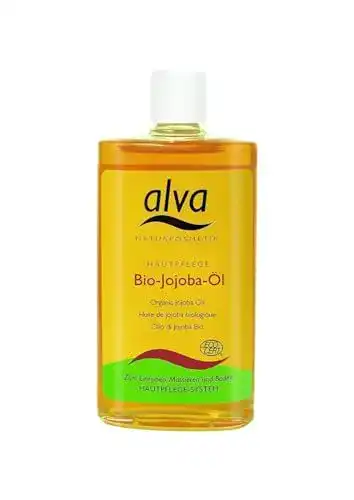 Jojobaöl von Alva Naturkosmetik Bio 125 ml für Haar- und Körperpflege