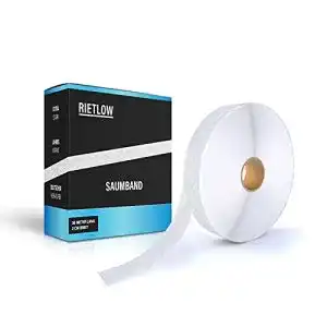 Bügelband Rietlow Saumband zum Aufbügeln 30m x 20mm für Stoffe