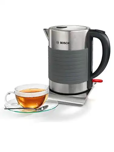 Bosch kabelloser Wasserkocher TWK7S05 mit 1,7 l Fassungsvermögen