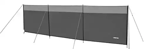 Windschutz Strand Schreuders Sport 21tc aus Polyester mit Stahlstangen