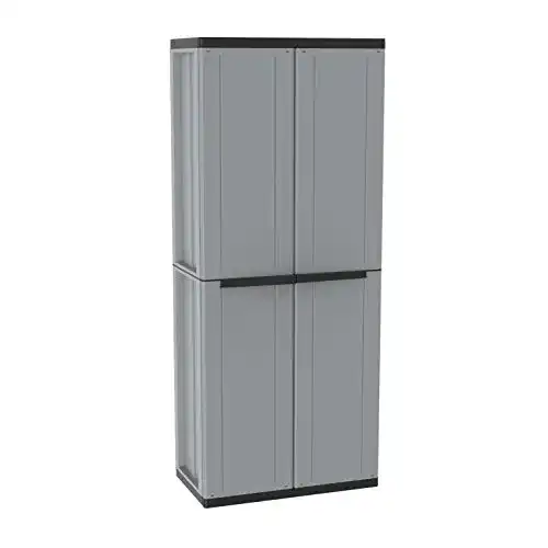 Kunststoffschrank Terry Jline 268 mit zwei Türen und drei Einlegeböden