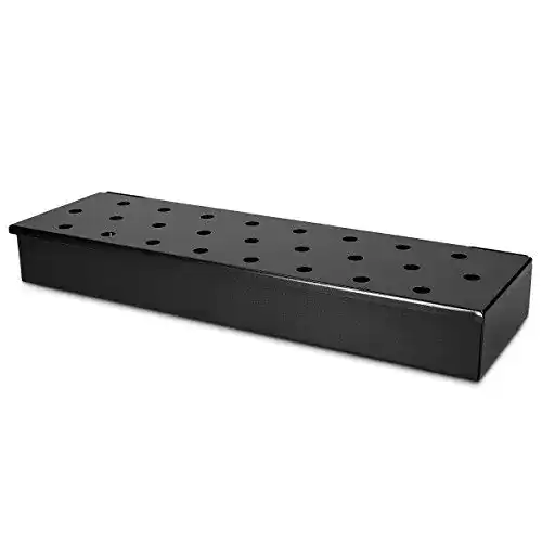 Navaris Grill Smoker Box für Gasgrill und Holzkohlegrill