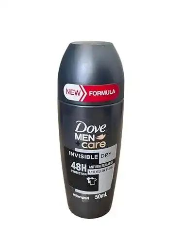 Dove Men+Care Deo-Roller Invisible Dry für Herren, 50 ml, 3er Pack