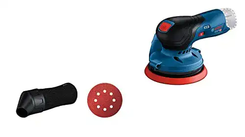 Bosch Exzenterschleifer GEX 12V-125 mit Schleifteller und Zubehör