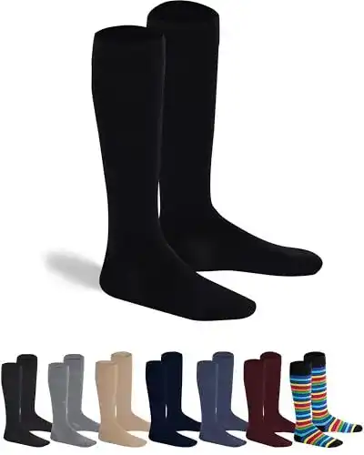 Stützkniestrümpfe RS. Harmony mit Kompression, 2 Paar, schwarz, 35-38